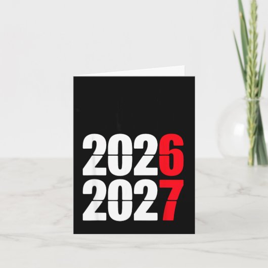 New Year 2026 67 Meme Six Seven Gen Alpha Slang  カード (正面)