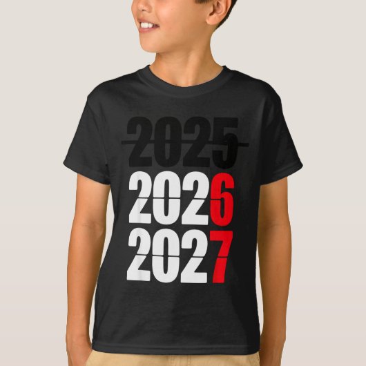 New Year 2026 67 Meme Six Seven Gen Alpha Slang  Tシャツ (正面)