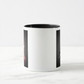 New Year 2026 – Black & White Mug with Red Accent  マグカップ (中央)