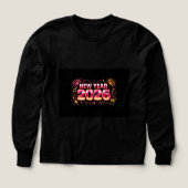 New Year 2026 Celebration T-Shirt | Stylish Party  (デザイン正面)