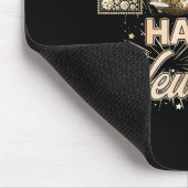 New Year 2026 Disco Ball Champagne Happy New Years マウスパッド (コーナー)