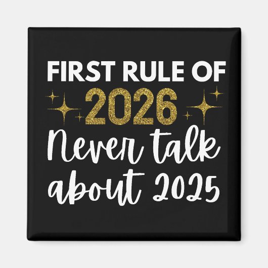 New year 2026 Funny  マグネット (正面)