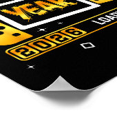 New Year 2026 Loading Gaming Controller New Years  ポスター (角)