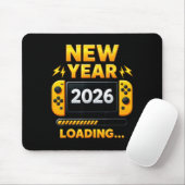 New Year 2026 Loading Gaming Controller New Years  マウスパッド (マウス)