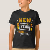 New Year 2026 Loading Video Gamers New Years Eve P Tシャツ (正面)