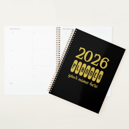 New Year 2026 Planner プランナー手帳 (ディスプレー)