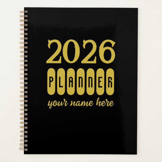 New Year 2026 Planner プランナー手帳 (正面)