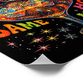 New Year 2026 Same Hot Mess Funny Raccoon Gift  ポスター (角)