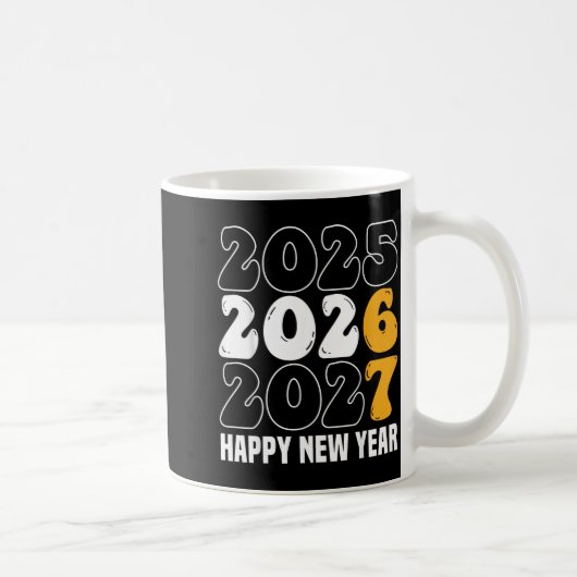 New Year 2026 Shirt Funny 67 Meme Six Seven  コーヒーマグカップ (右)