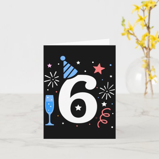 New Year 2026 Shirts 67 Meme  カード (黄色い花)