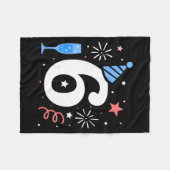 New Year 2026 Shirts 67 Meme フリースブランケット (正面(横))