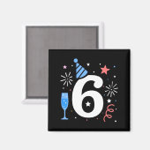 New Year 2026 Shirts 67 Meme  マグネット (正面/裏面)