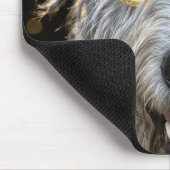 New Year 2027 Irish Wolfhound マウスパッド (コーナー)