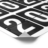 New Year 67 Six Seven Countdown New Year 2026 2027 ポスター (角)