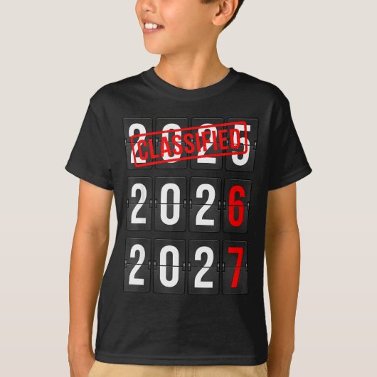 New Year 67 Six Seven Countdown New Year 2026 2027 Tシャツ (正面)