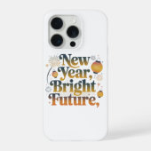 New Year Bright Future Aesthetic Phone Case iPhoneケース (裏面)