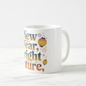New Year Bright Future Festive Coffee Mug コーヒーマグカップ (正面右)