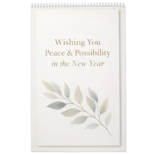 New year calendar  カレンダー (カバー)