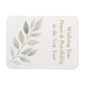 New year calendar マグネット (横)