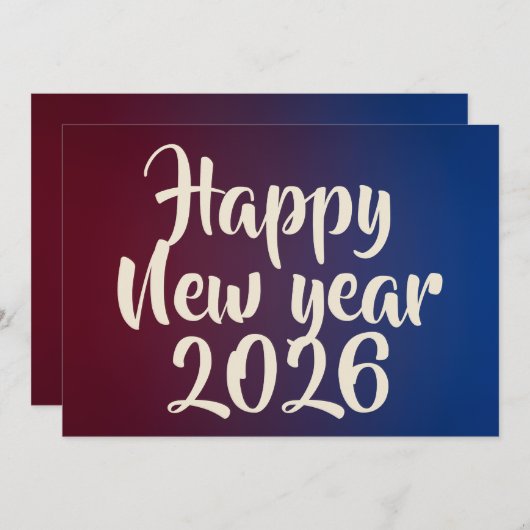 New year card about greeting  シーズンカード (正面/裏面)