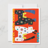 New year card for the year of horse (Nengajo) ノート (正面)