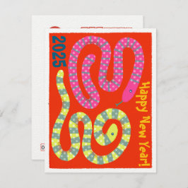 New year card for the year of snake (Nengajo) ノート
