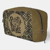 New Year Celebrate, Party in Style,Black Gold Art  ドップキット (右コーナー)