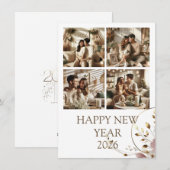 New Year Celebration Card | Couple Card シーズンカード (正面/裏面)