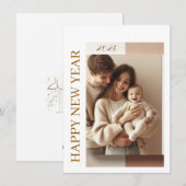 New Year Celebration Card | Couple Card シーズンカード (正面/裏面)