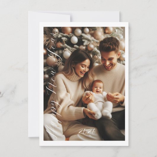 New Year Celebration Card | Family Card シーズンカード (正面)