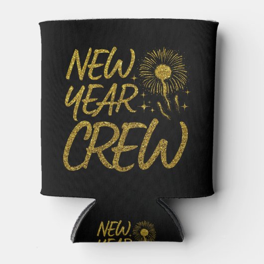 New Year Crew  缶クーラー (正面)