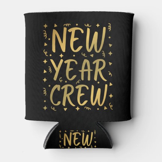 New Year Crew 缶クーラー (正面)