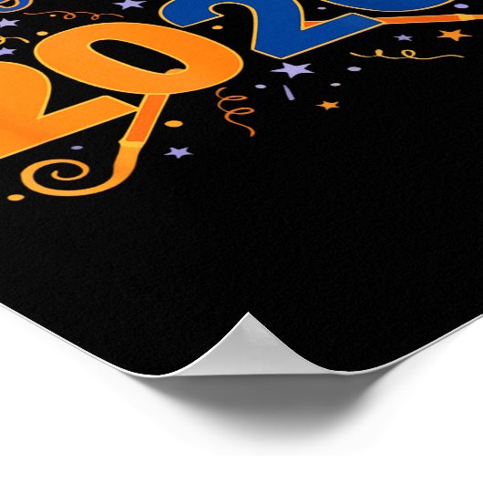 New Year Crew 2026 Fireworks Celebration ポスター (角)