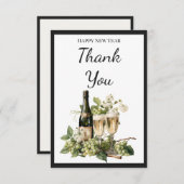 New Year Custom Thank You Card | 2026 Greeting サンキューカード (正面/裏面)
