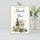 New Year Custom Thank You Card | 2026 Greeting サンキューカード (スタンド正面)