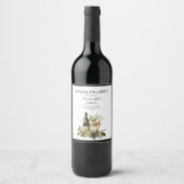 New Year Custom Wine Label | 2026 Bottle Label ワインラベル (正面)