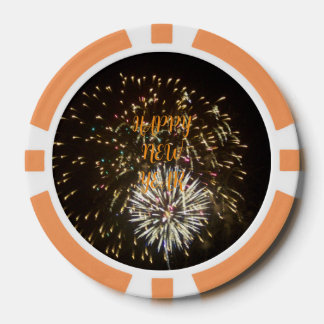 New Year Eve Party Decoration / Favor - Fireworks ポーカーチップ
