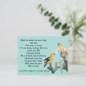 New year gift 2025 シーズンポストカード (スタンド正面)