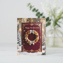 New Year Greeting Card