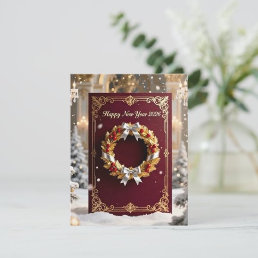 New Year Greeting Card シーズンカード (スタンド正面)