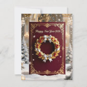 New Year Greeting Card シーズンカード (正面)