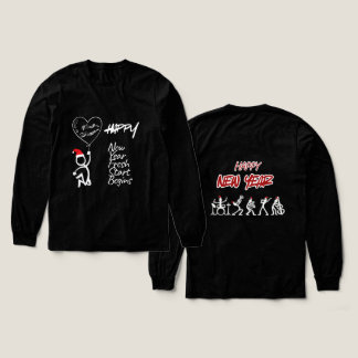 NEW YEAR hoodies trendy fun cool トライブレンドＴシャツ