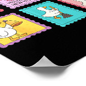 New Year Matching Welcome New Year Midnight Funny  ポスター (角)