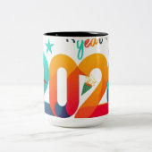 new year mug  ツートーンマグカップ (中央)