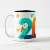 new year mug  ツートーンマグカップ (左)