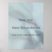NEW YEAR, NEW BOUNDARIES ポスター (正面)