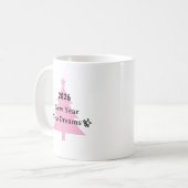 New Year, New Dreams Mug コーヒーマグカップ (正面左)