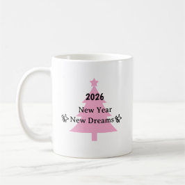 New Year, New Dreams Mug コーヒーマグカップ