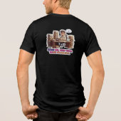 New Year, New Glitch - 2026 Anti-Resolution Motto トライブレンドＴシャツ (裏面)