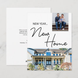 New Year New Home Moving Announcement photos シーズンカード